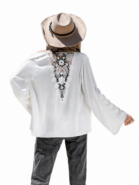 

women's swimwear rusttydustty pompom trim knot front kimono a3vt#, White;black