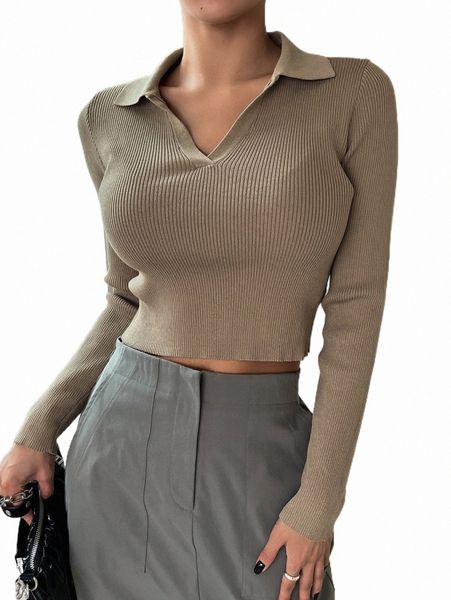 

women's sweaters dazy solid ribbed knit sweater e8ub#, White;black