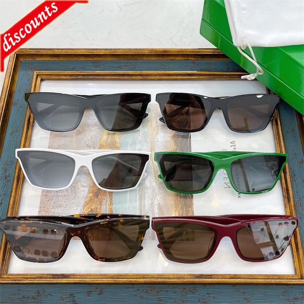 

designer sunglasses b family style personalized plate cat's eye star ins net red same face small bv1119, White;black