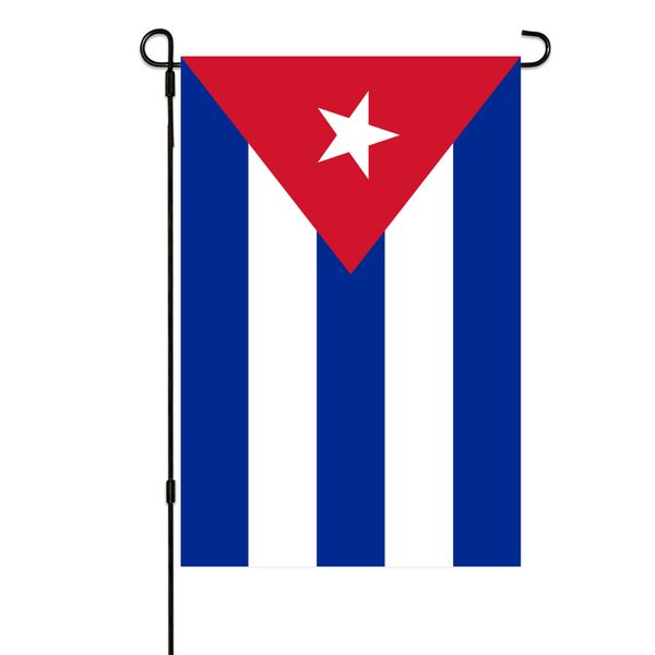 

cuba flag cuban garden flags 30x45cm vertical double sided patriotic small garden banner for yard outdoor decor