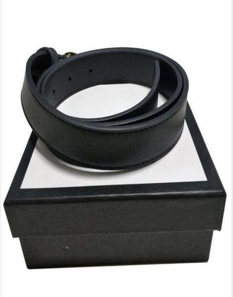 

2021 fashion big buckle genuine leather belt no box designer men women high, Black;brown