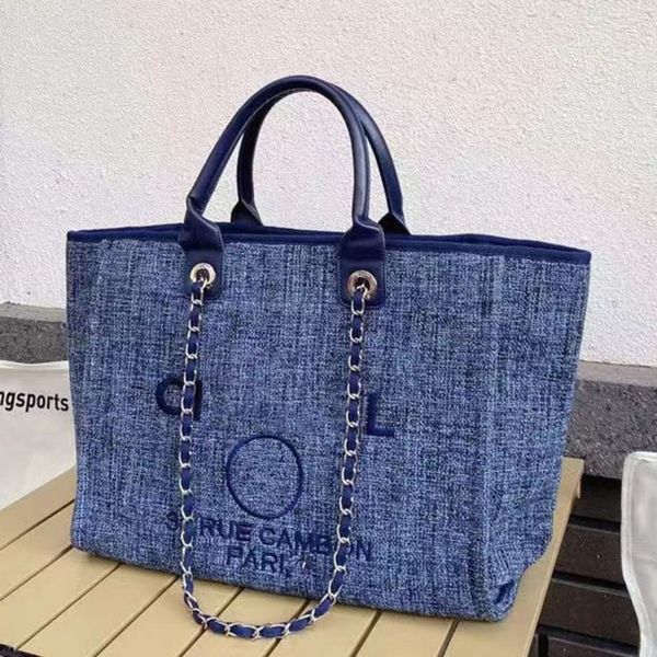 

luxury fashion women's beach bags handbags ch brand canvas packs embroidered women evening bag big handbag designers large pack female
