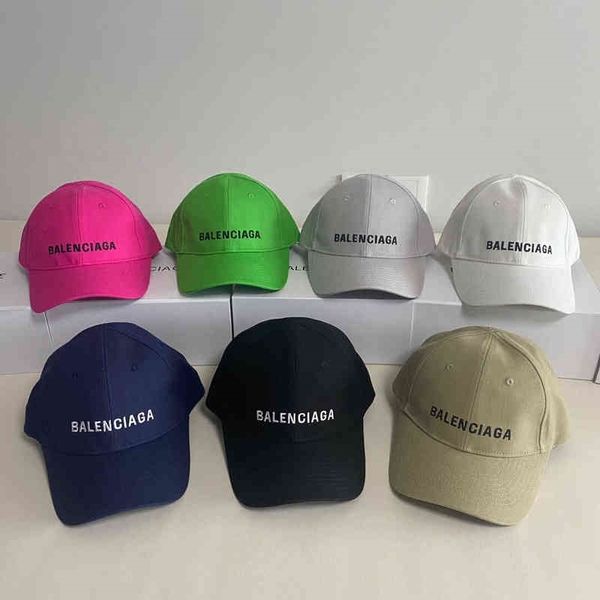 

b-letter hat original caps high version b's paris baseball cap fashion brand quality embroidered men's and women's soft top, Blue;gray