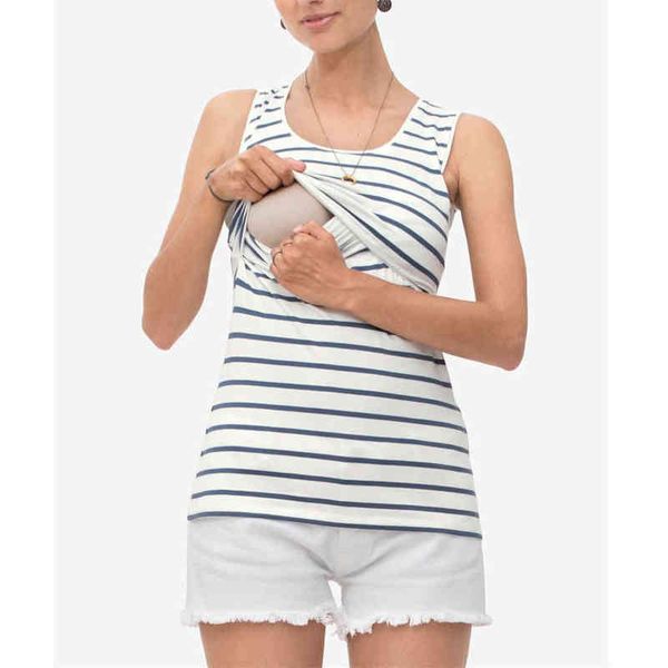 

sleep lounge maternity tank women pregnant nursing sleeveless soli j220823, White