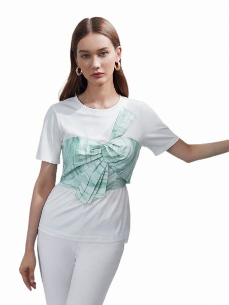 

women's t-shirt motf premium 100% cotton 2 in 1 corset t-shirt p5pf#, White