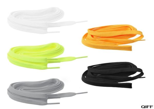 

shoe strings pure classic fashion knitted shoelaces sneaker sports shoes laces flat casual running athletic bootlaces decoration, Black