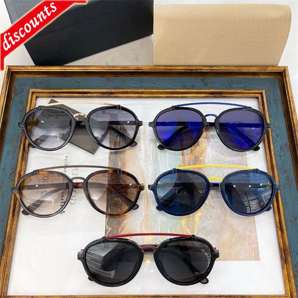 

designer sunglasses 22 fashionable plate small frame toad sunglass men's ins net red star same personalized women, White;black