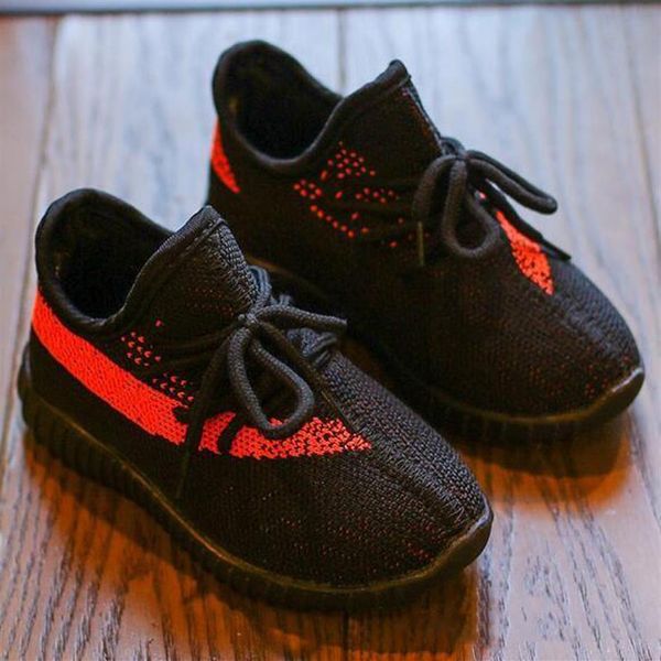 

spring autumn designer kids brand shoes baby toddler shoes travel youth soft logo shoes children boys girls sneakers2304, Black;red