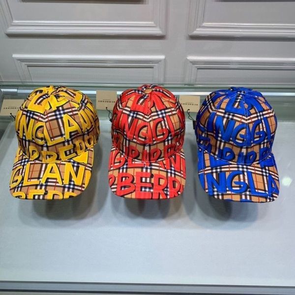 

designer hats burbrery tbcap pakistan classic letter graffiti fashion trend duck tongue hat casual couple baseball hat men's and women&, Blue;gray