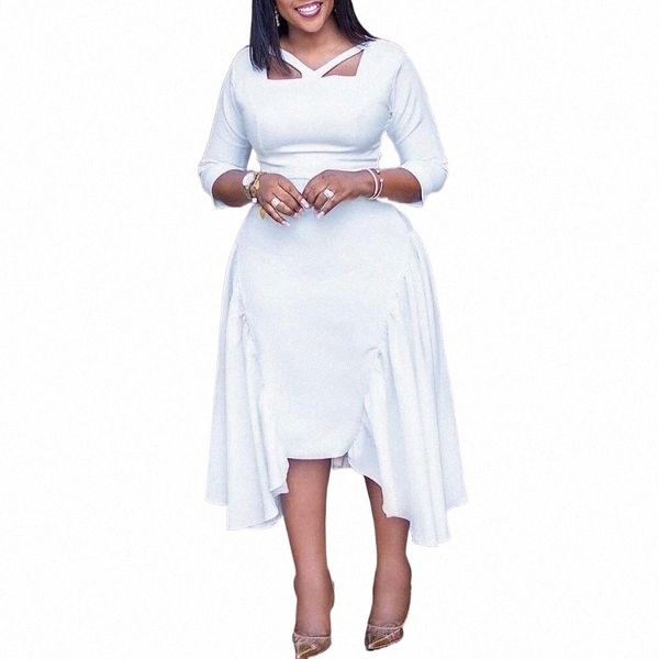 

casual dresses casual dresses elegant women pullover temperament office high waist fashion white dress ladies work wear mid-length modest ve, Black;gray