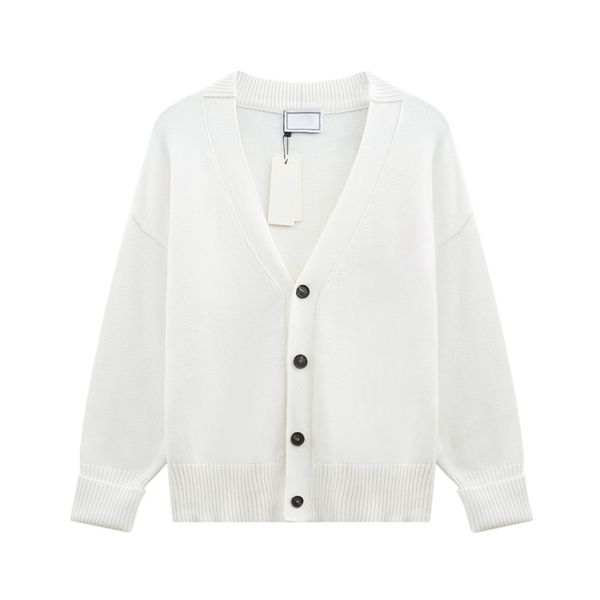 

men's plus size sweaters love letter a embroidered cardigan v-neck wool sweater loose couple sweater