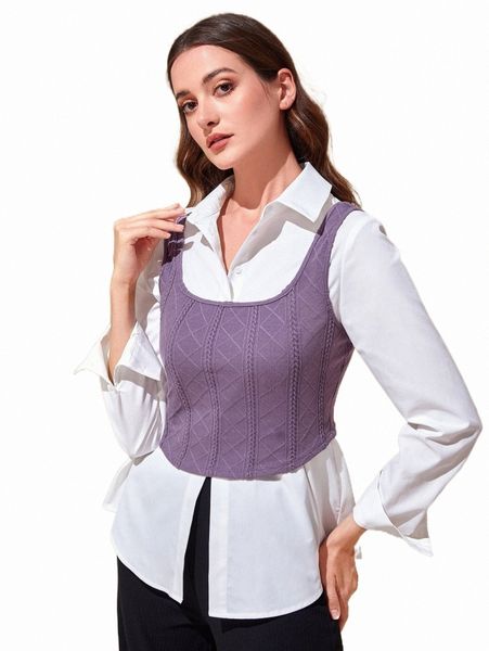 

women's tanks & camis modely cable knit tank without shirt 40zt#, White