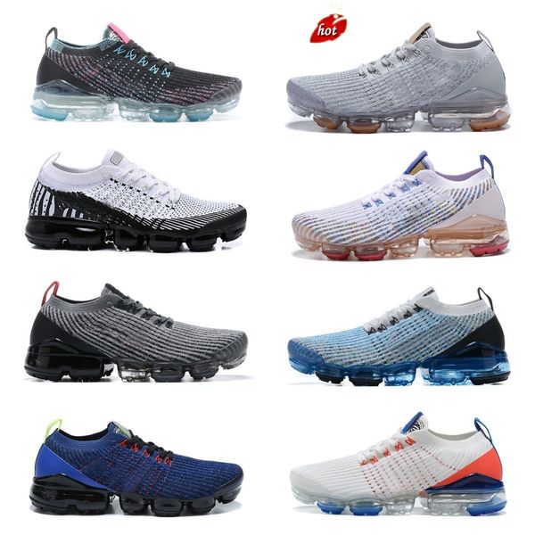 

new boots casual shoes 2022 airs fly 2.0 knit 3.0 mens casual shoes triple black aurora white oreo dark smoke green pink rose vapores be