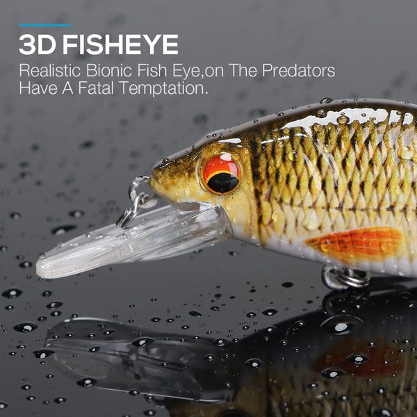 

artificial fishing baits fishingfishing lures 5pcs floating minnow wobblers fishing lure set 5cm/7cm/9cm minnow lures hard bait for pike