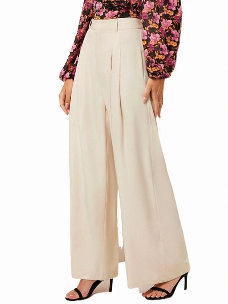 

women's pants & capris solid wide leg pants 2022 new r3ot#, Black;white