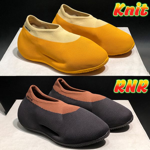 

2022 fashion knit rnr runner mens running shoes stone carbon sulfur black grey designer sneaker low men sports sneakers outdoor women traine