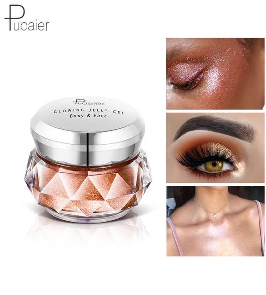 

brand pudaier bronzer metallic iluminador highlighter powder maquiagem glit