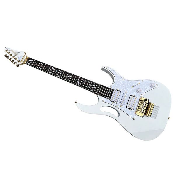 

classic white 7v electric guitar professional heavy metal band made by japanese masters delivery to home.