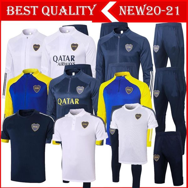 

2020 2021 boca juniors jacket training suit 20 21 boca juniors jogging football training suit tevez de rossi trainsuit size s-xxl297h, Black;red