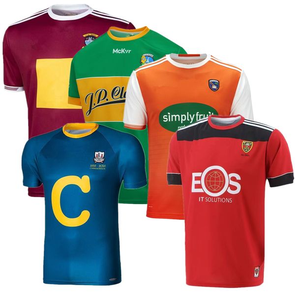 

gaa jersey wexford tipperary tyrone limerick mayo galway derry kerry monaghan t-shirt 2023 ireland gaa all teams shirt commemoration jerseys, White;black
