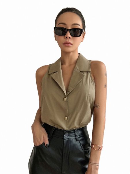 

women's two piece pants dazy single breasted vest blazer g6nz#, White