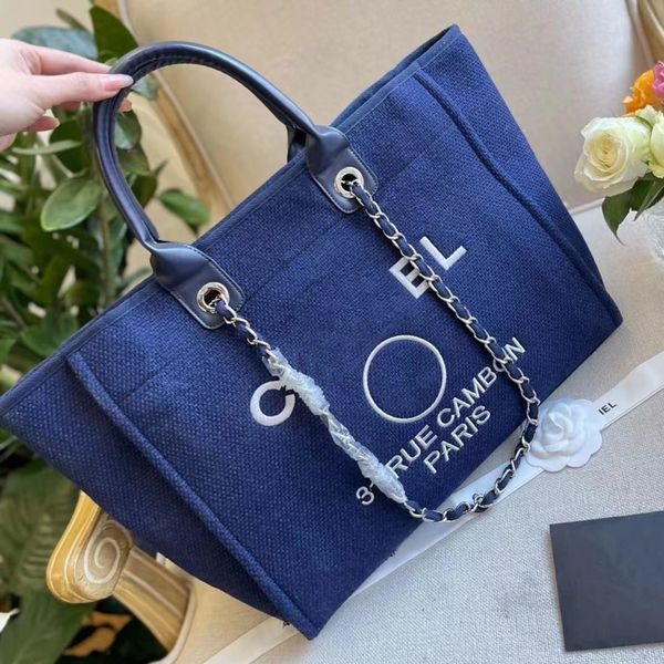 

classic luxury women's packs handbags beach bags ch brand canvas embroidered women evening bag big handbag designers large pack female