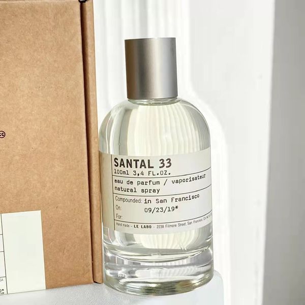 

le labo neutral perfume 100ml santal 33 eau de parfum good smell long time lasting fragrance body mist fast ship