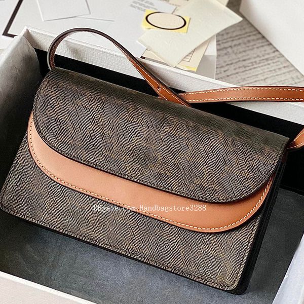 

cc box triomphe lock baguette designer fashion bags handbags luxurious shoulder crossbody lady woman leather wholesale new style purses card