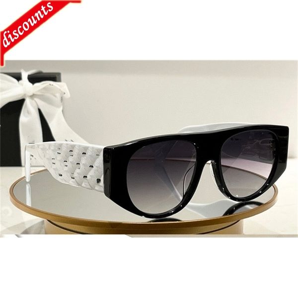 

designer sunglasses 22 new xiaoxiang square sunglass ins net red identical pilot ch9101 sunglasses uv400 high quality, White;black