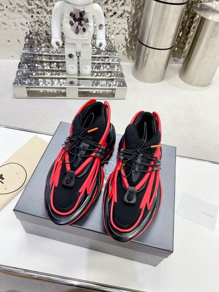 

2022 leather curb sole designer mesh woven boots lace-up shoes womens for style extraordinary sneaker embossed sneakers calfskin rubber plat, Black