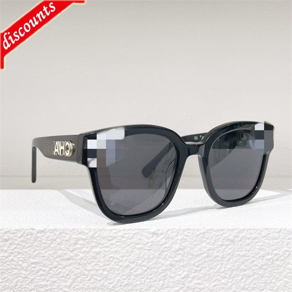 

designer sunglasses xiaoxiang family box sunglass female ins net red star letter lens ch71465, White;black