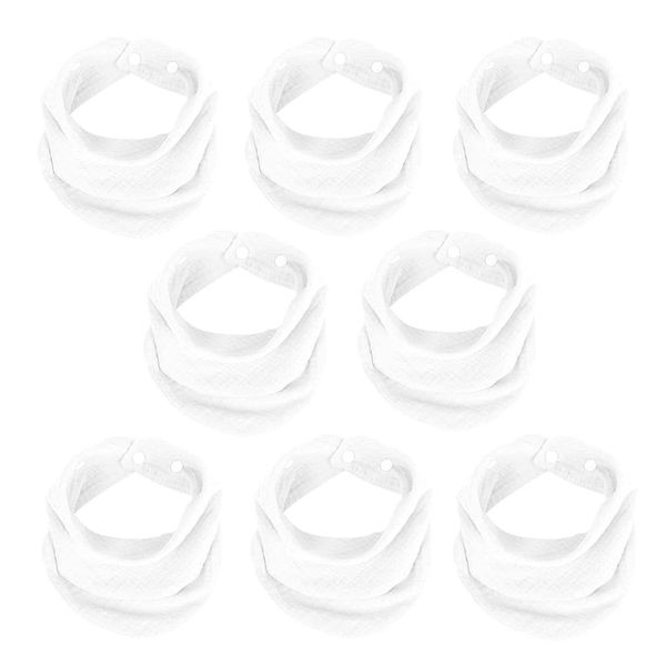 

bibs burp cloths muslin baby for girls boys 100% cotton drool bandana soft absorbent teething and drooling drop delivery rimmer amkmf