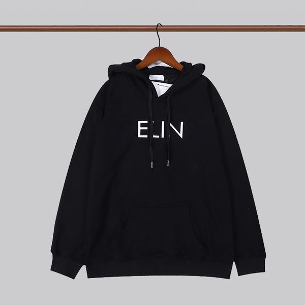 

fashion sportswear hoodie spring and winter couple pullover men's retro sweater street style european american brand, Black