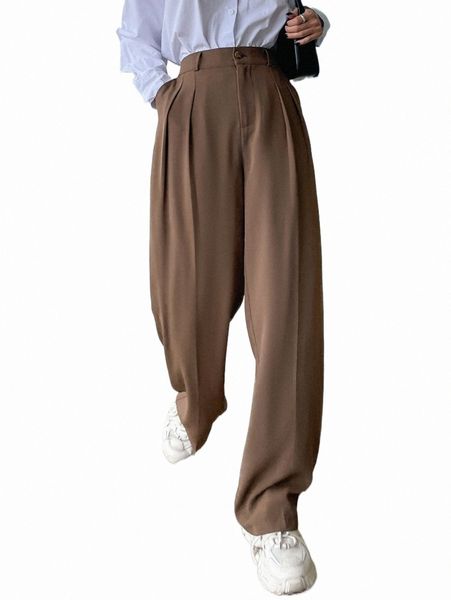 

women's pants & capris dazy high waist plicated detail pants r3sv#, Black;white