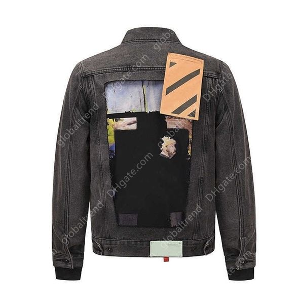 

offs brand men's jacket sweater designer hoodie men women winter jackets long sleeve casual clothes quality warm arrow hip hop outerwea, Black