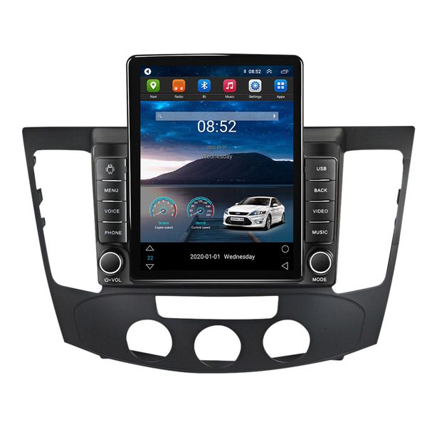 

car video radio 9 inch android for hyundai sonata 2009-hd touchscreen gps navigation system with bluetooth support carplay
