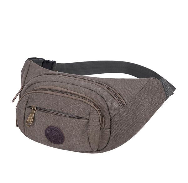 

new fashion waist packs for men casual nylon multifunction women large capa