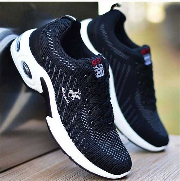 

wholesale classic sports outdoor casual shoe men trainers lace-upcomfortable al l-match sneakers 199 running shoes new track 2022 1top, Black
