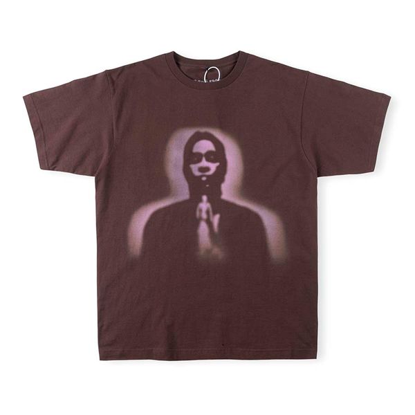 

brownt shirt short sleeve tees for men printed t-shirts 2023ss, White;black