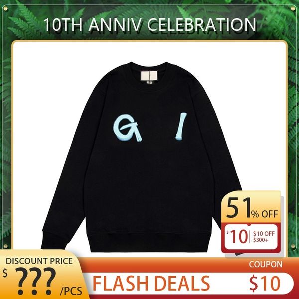 

2023 men women designers hoodies uality clothings sweatshirt with brand, Black