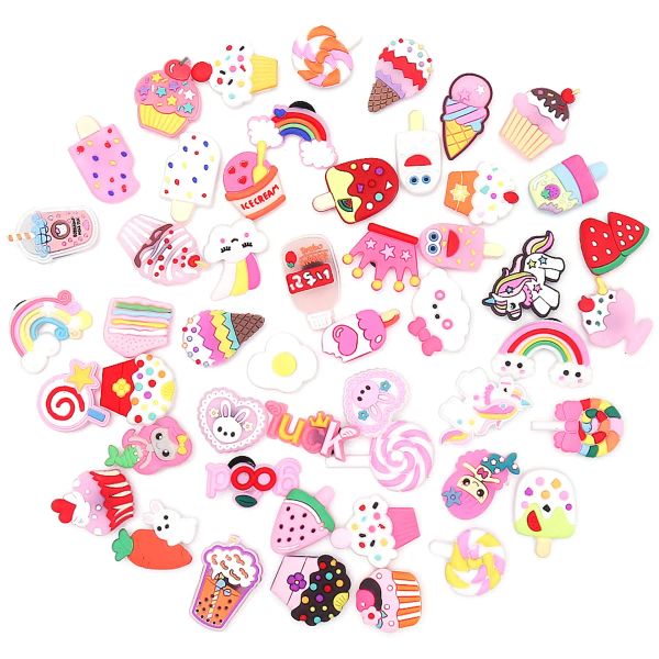 

shoe parts accessories l girls favorite adorable charms fits for clog shoes decorations idea pins croc kids women croccharmsletter amfby, White;pink
