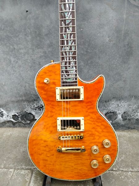 

uality electric guitarmahogany body&necone pc body&neckgold hardware