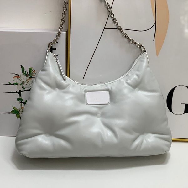 

ladies glam slam bags full leather real leather messenger crossbody chain shoulder bag women's purse key card purses tote autumn hobo l