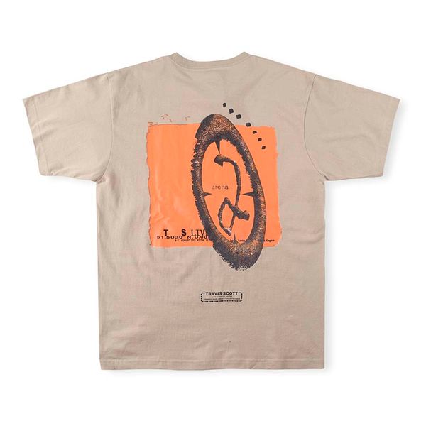 

khaki t shirt short sleeve tees men women printed t-shirts black white, White;black