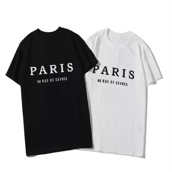 

summer 20ss mens t shirt tees men women casual short sleeve polos fashion letter print t shirts size m-xxl264j, White;black