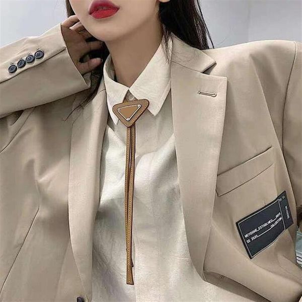 

4 colors mens women designer ties fashion leather neck tie bow for men ladies with pattern letters neckwear fur solid color neckties gi253v, Blue;purple