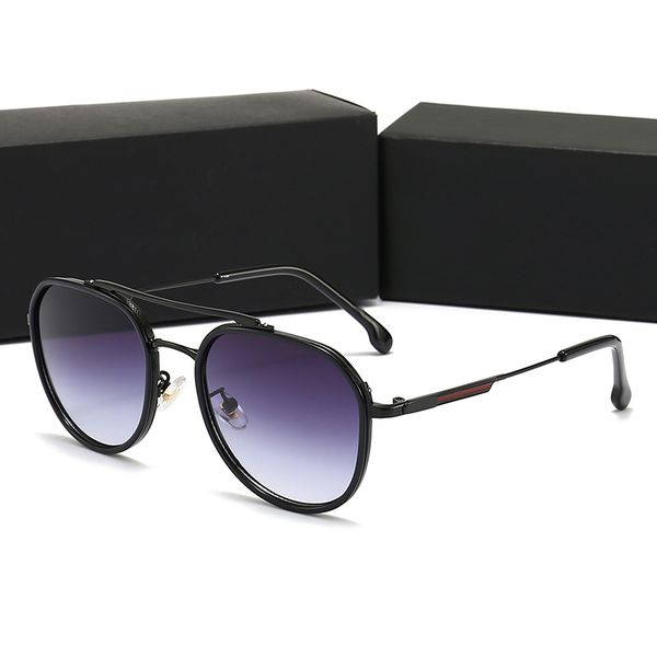 

new hexagon sunglasses womens fashion trend gradient metal style mens sun glasses driving beach versatile black frame phnom penh casual with, White;black