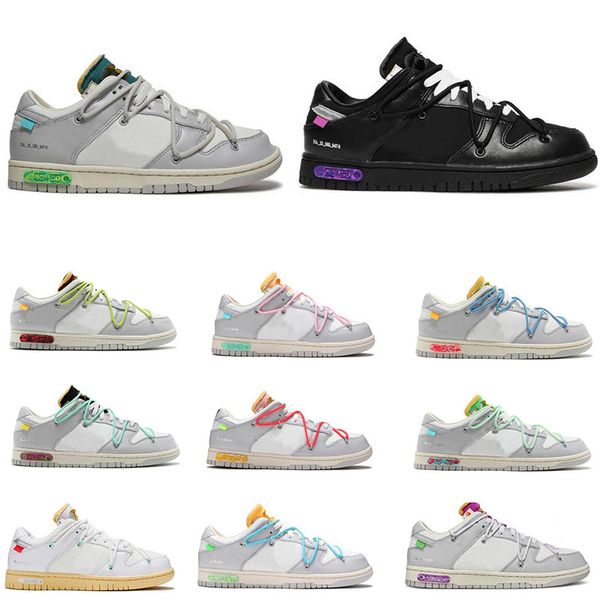 

2022 luxury casual shoes sneakers college american basketball red blue pine green white low lot michigan men's and women's running, Black