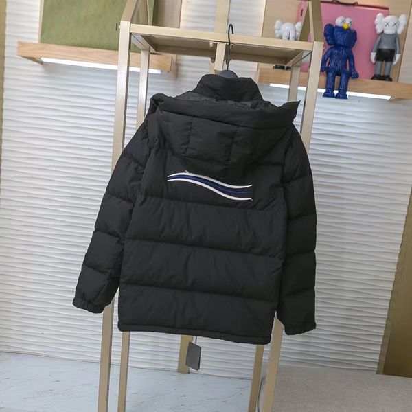 

mens designer down jackets for men women winter puffer jacket hooded thick coat designer clothe sports parkas man couples parka quality, Black
