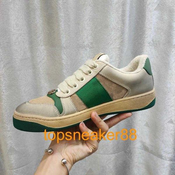 

fashion discount casual classic shoes screener dirty mens sneaker women fashion leather lace up white woman design shoe new surprises wycy, Black